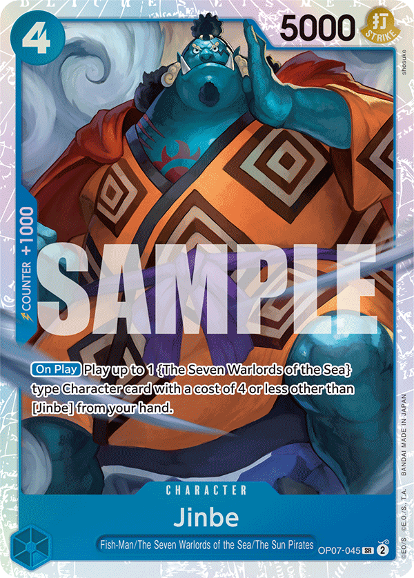 Jinbe (045) OP07-045 One Piece card
