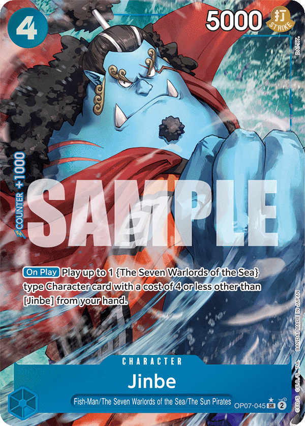 Jinbe (045) (Parallel) OP07-045 One Piece card