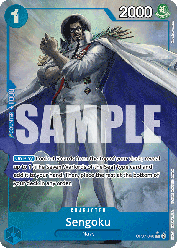Sengoku (Parallel) OP07-046 One Piece card