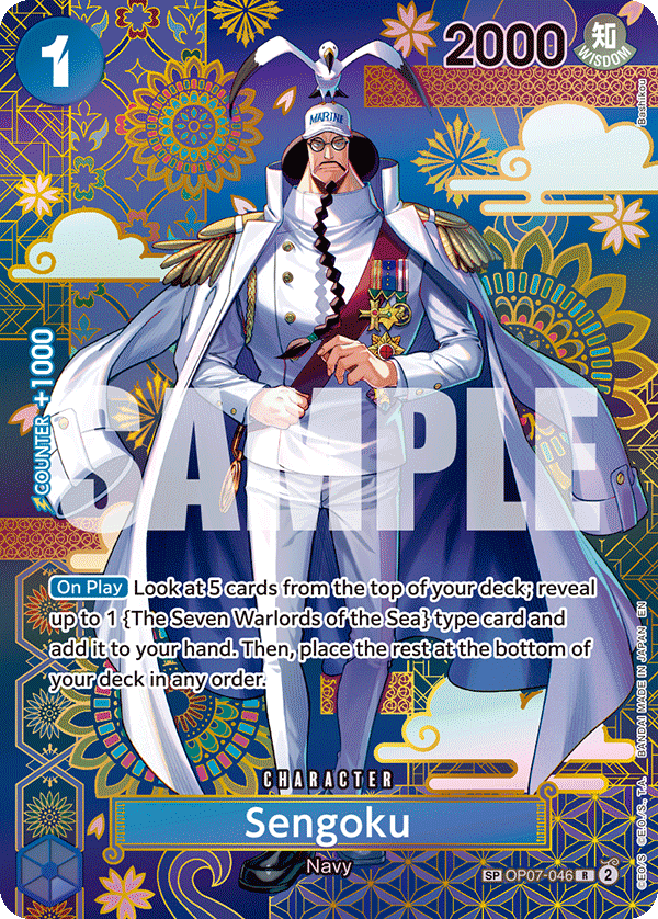 Sengoku - OP07-046 (SP) OP07-046 One Piece card