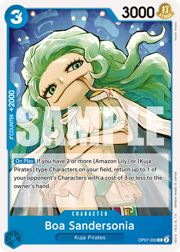 Boa Sandersonia OP07-050 One Piece card