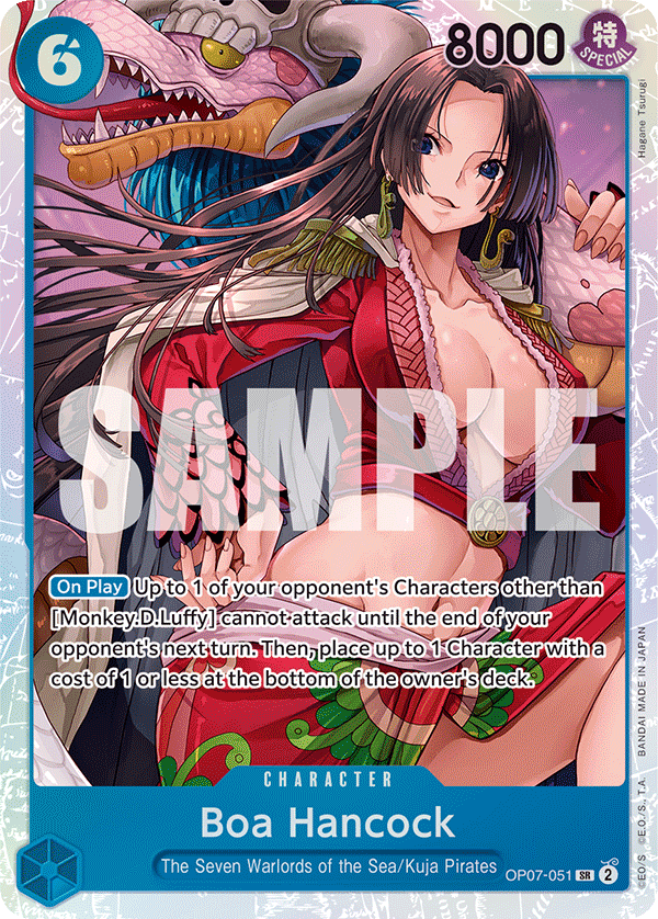 Boa Hancock (051) OP07-051 One Piece card