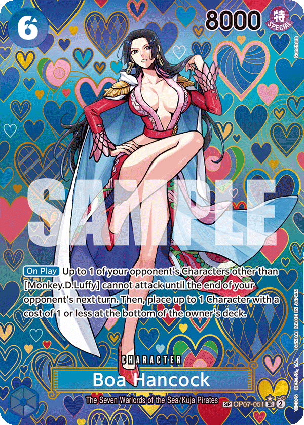 Boa Hancock (SP) OP07-051 One Piece card