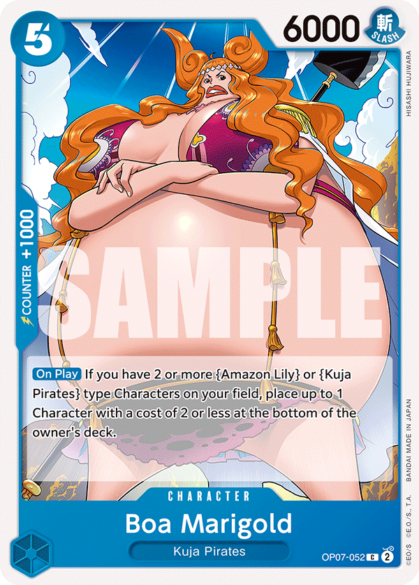 Boa Marigold OP07-052 One Piece card