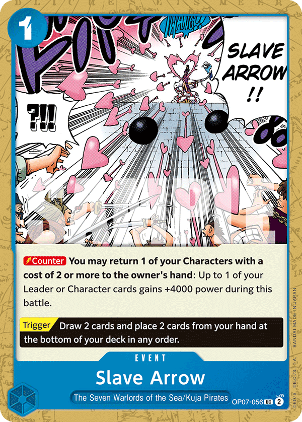 Slave Arrow OP07-056 One Piece card
