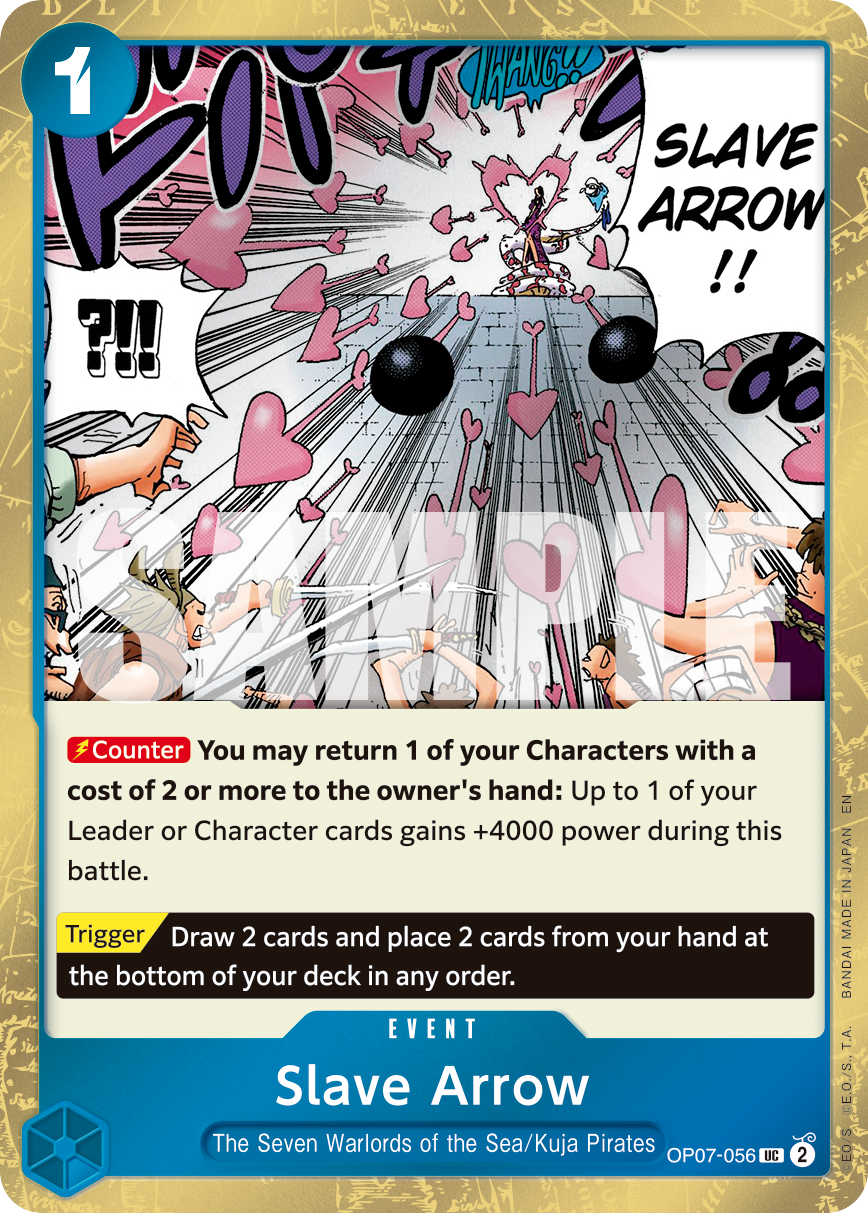 Slave Arrow (Pirate Foil) OP07-056 One Piece card