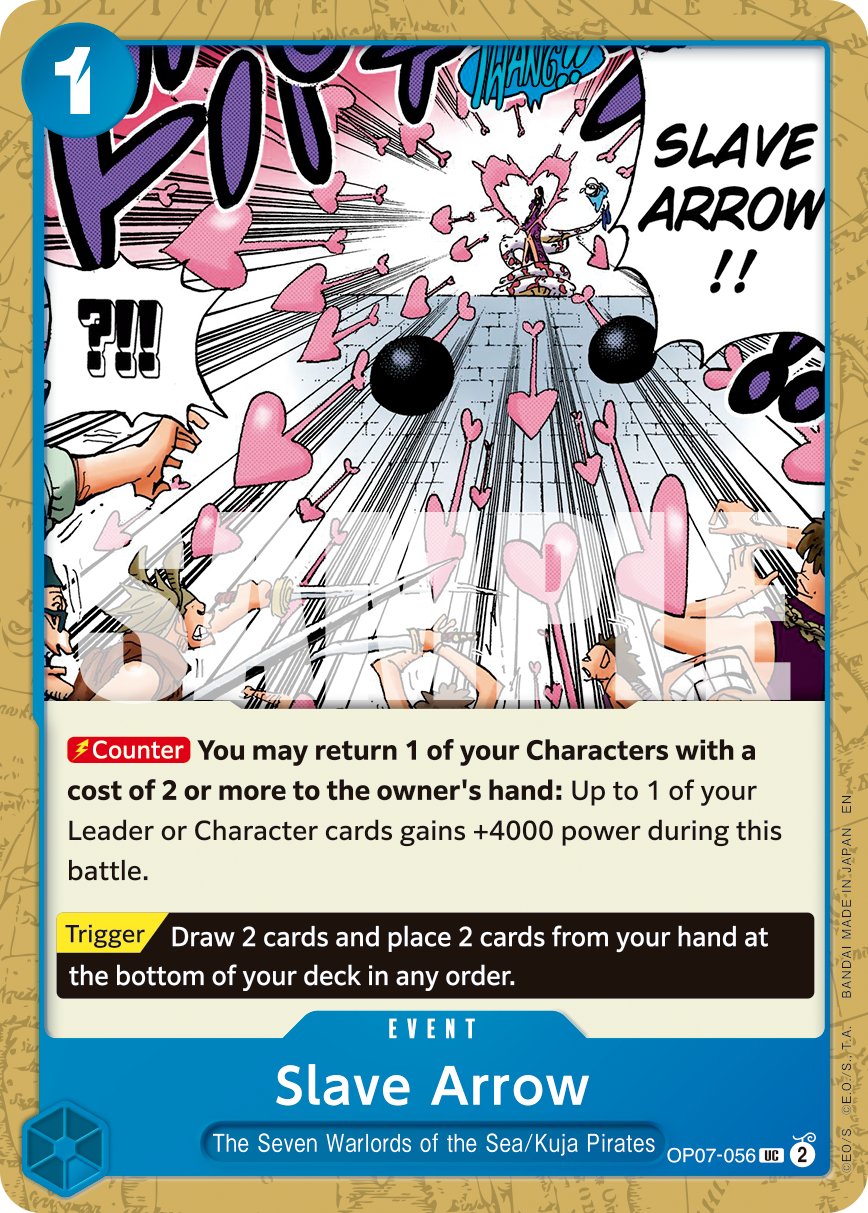Slave Arrow (Reprint) OP07-056 One Piece card