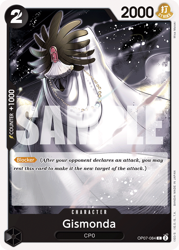 Gismonda OP07-084 One Piece card