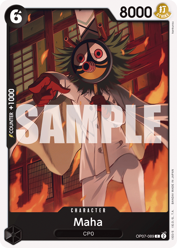 Maha OP07-089 One Piece card