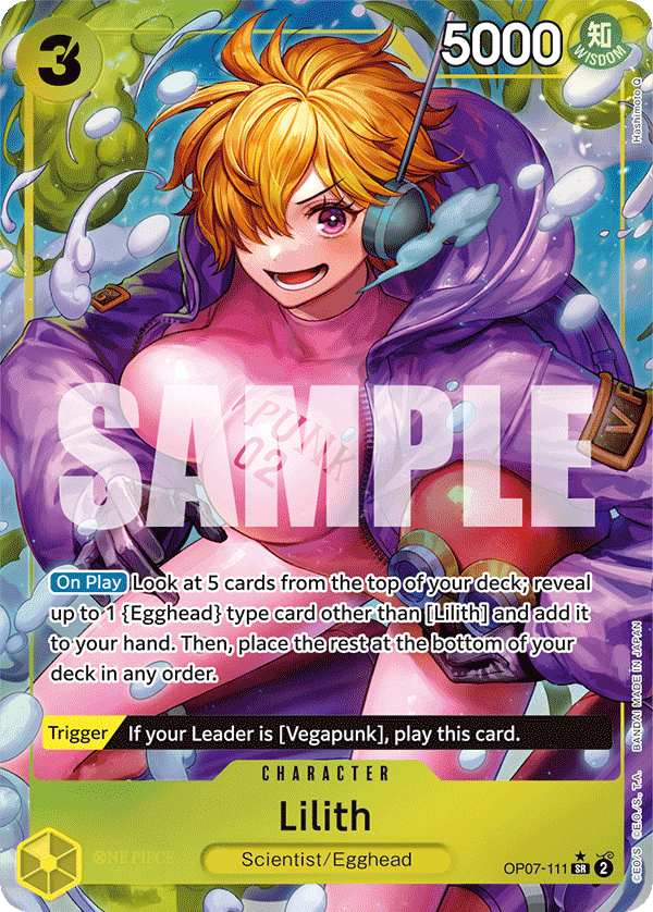 Lilith (Parallel) OP07-111 One Piece card