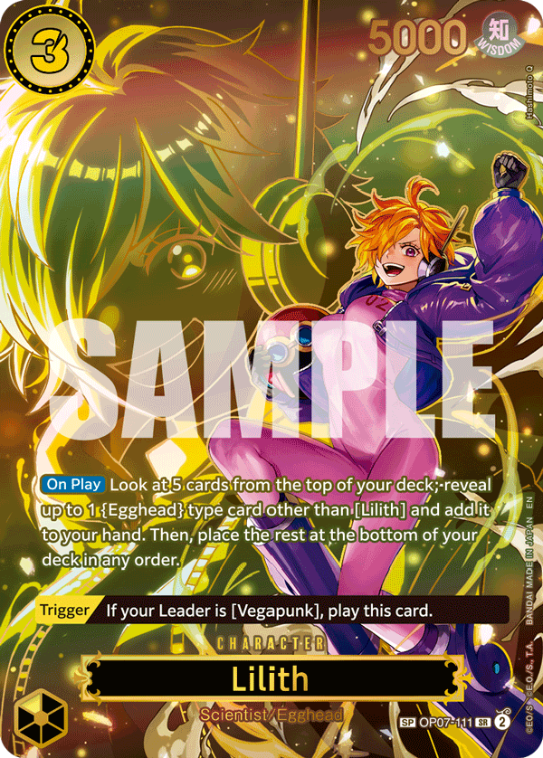 Lilith - OP07-111 (SP) OP07-111 One Piece card