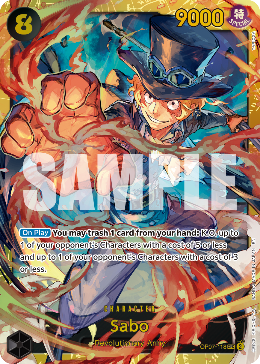Sabo - OP07-118 (Reprint) OP07-118 One Piece card