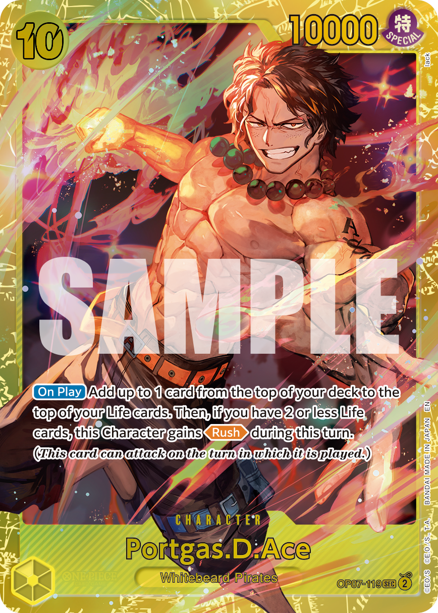 Portgas.D.Ace - OP07-119 (Reprint) OP07-119 One Piece card