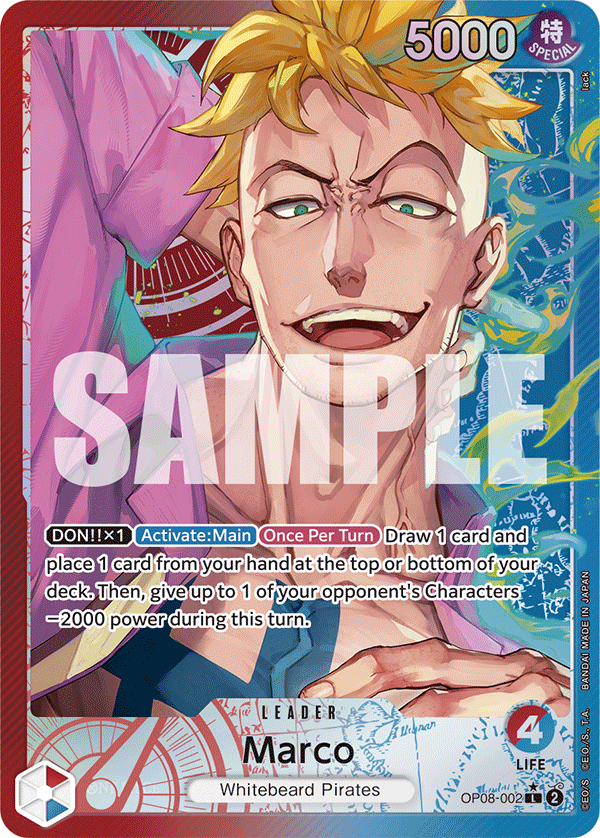 Marco (Parallel) OP08-002 One Piece card