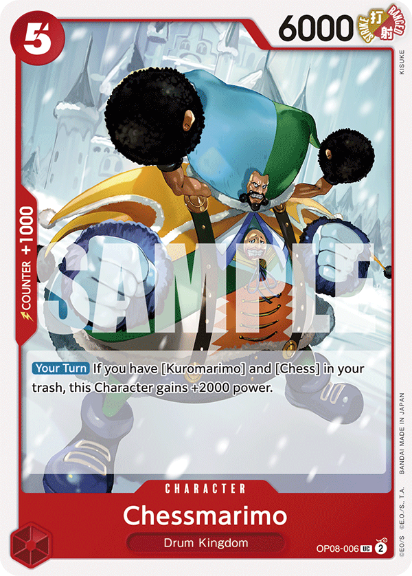 Chessmarimo OP08-006 One Piece card
