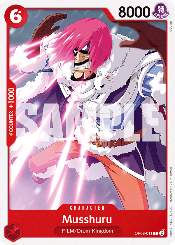 Musshuru OP08-011 One Piece card