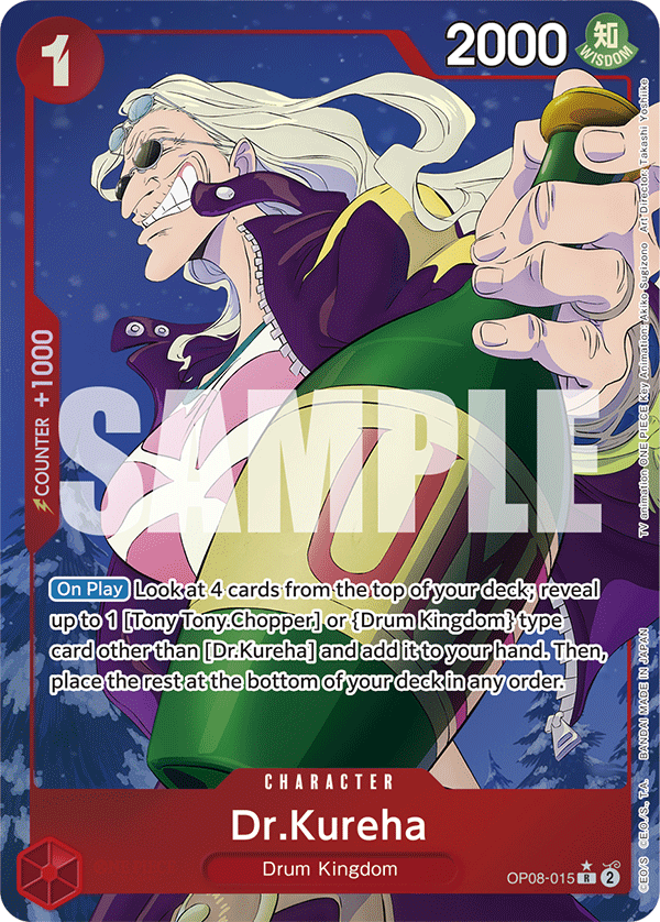 Dr.Kureha (Parallel) OP08-015 One Piece card
