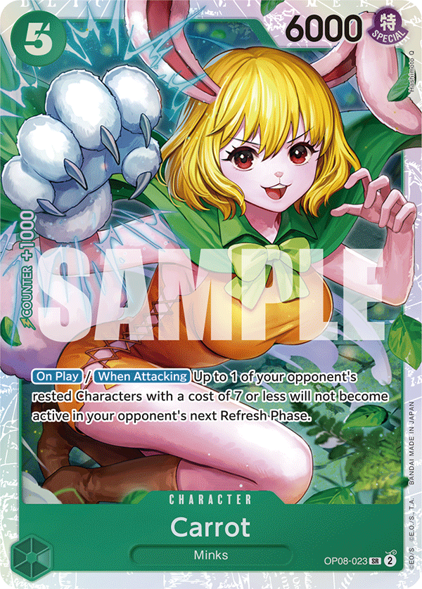 Carrot (023) OP08-023 One Piece card