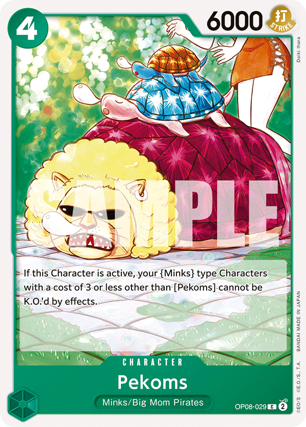 Pekoms OP08-029 One Piece card