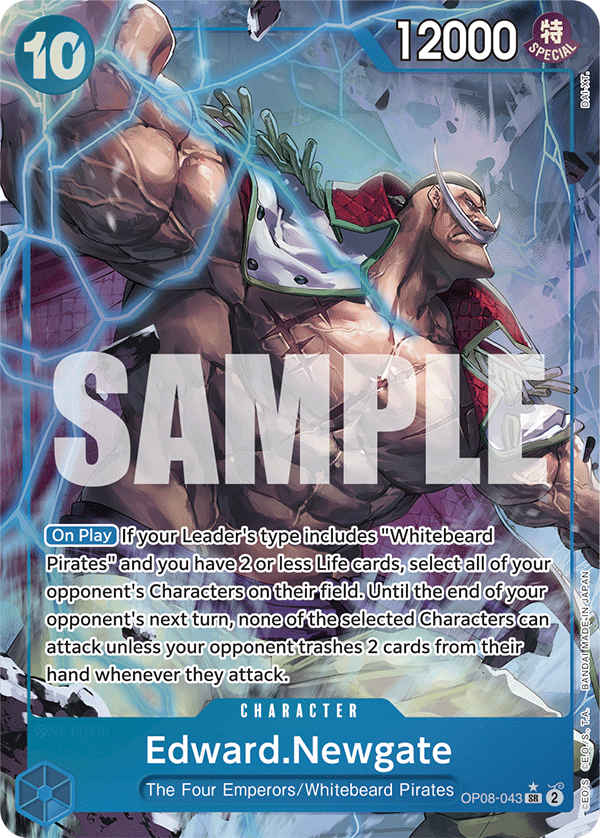 Edward.Newgate (Parallel) OP08-043 One Piece card