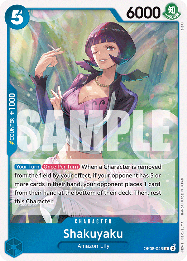 Shakuyaku OP08-046 One Piece card