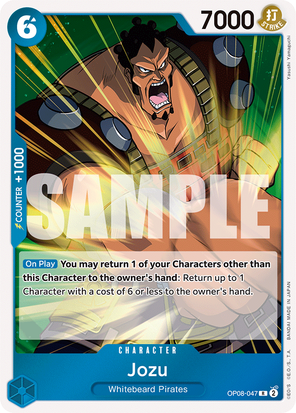 Jozu OP08-047 One Piece card