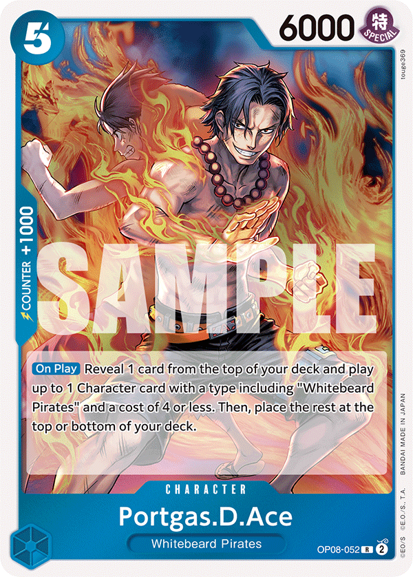 Portgas.D.Ace OP08-052 One Piece card