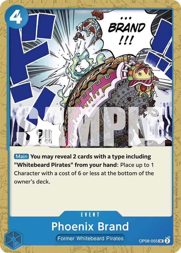 Phoenix Brand OP08-055 One Piece card