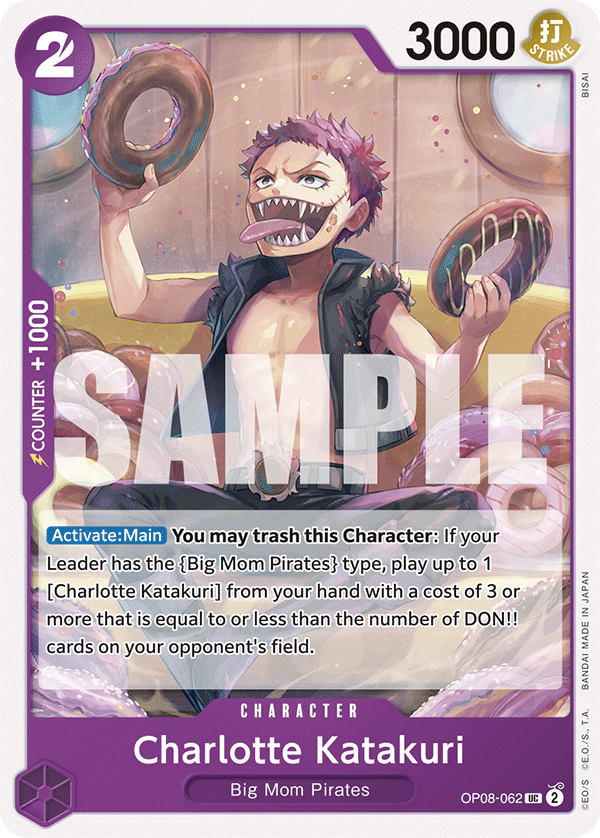 Charlotte Katakuri (062) OP08-062 One Piece card