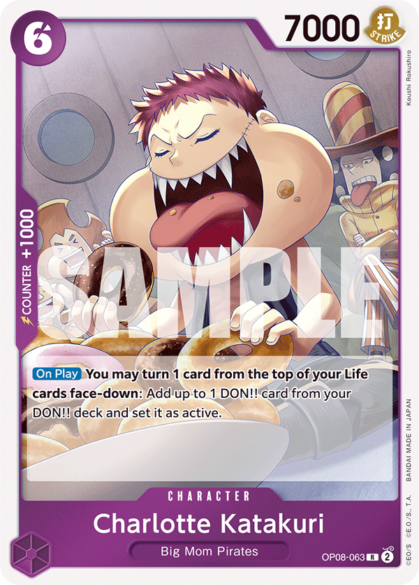 Charlotte Katakuri (063) OP08-063 One Piece card