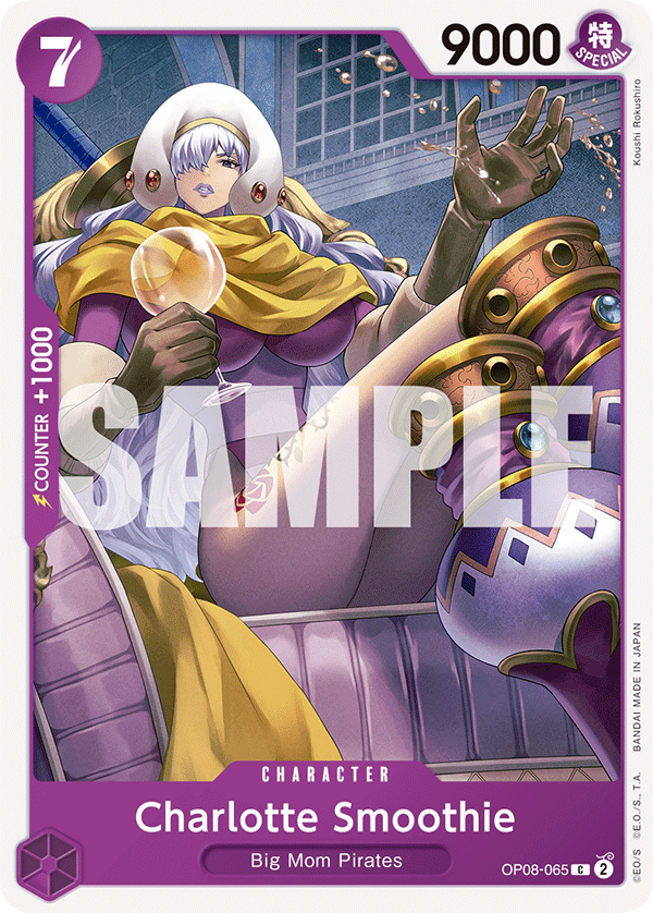 Charlotte Smoothie OP08-065 One Piece card