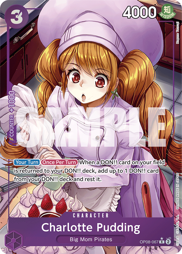 Charlotte Pudding (067) (Parallel) OP08-067 One Piece card
