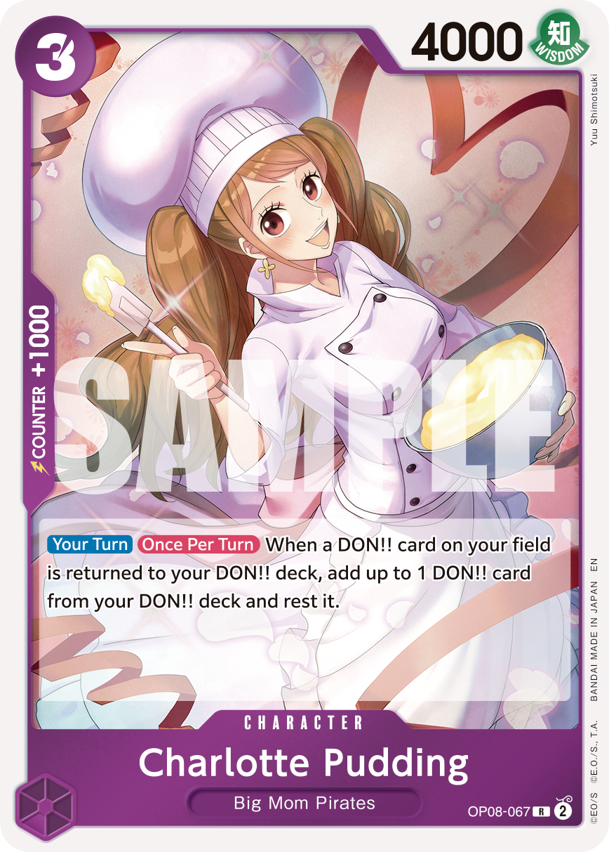 Charlotte Pudding - OP08-067 (Reprint) OP08-067 One Piece card