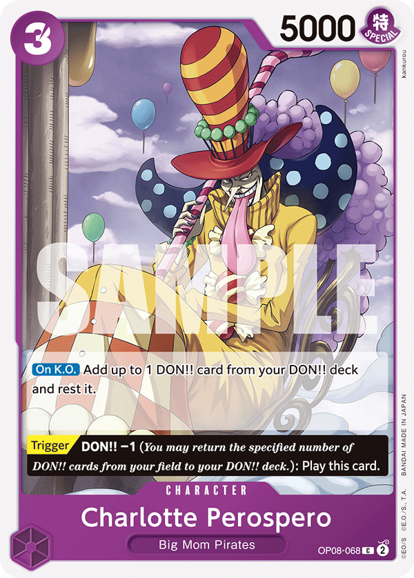 Charlotte Perospero OP08-068 One Piece card