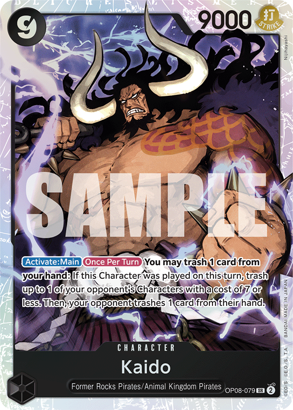 Kaido OP08-079 One Piece card