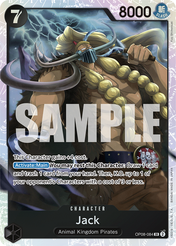 Jack OP08-084 One Piece card