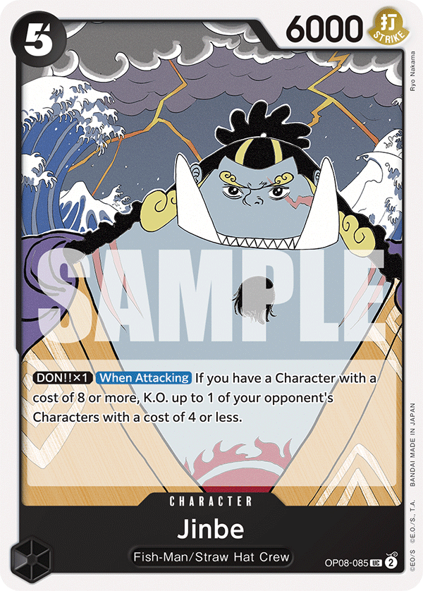 Jinbe OP08-085 One Piece card