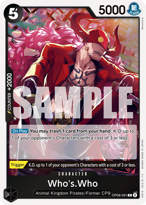 Whos.Who OP08-091 One Piece card