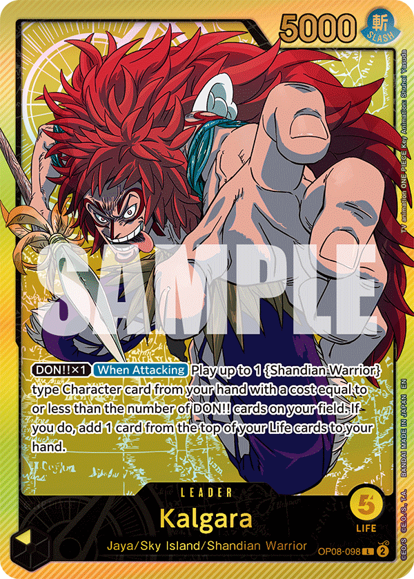 Kalgara (SPR) OP08-098 One Piece card