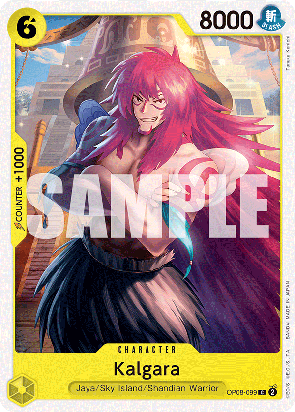 Kalgara (099) OP08-099 One Piece card
