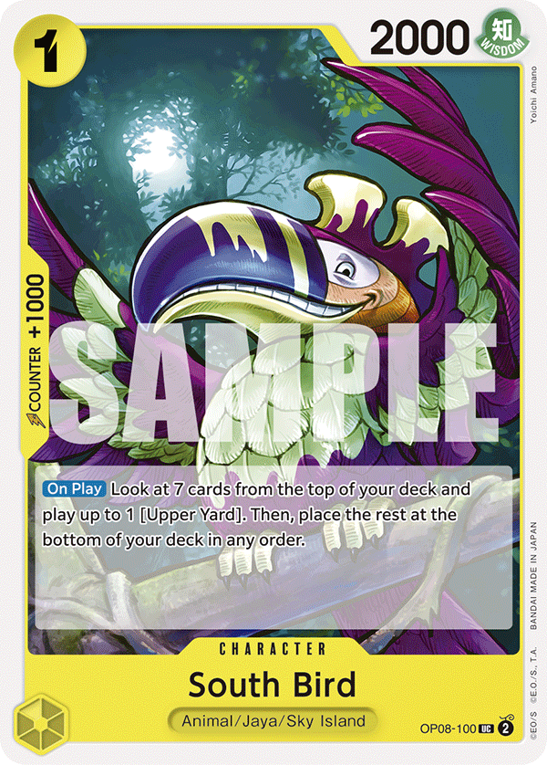 South Bird OP08-100 One Piece card