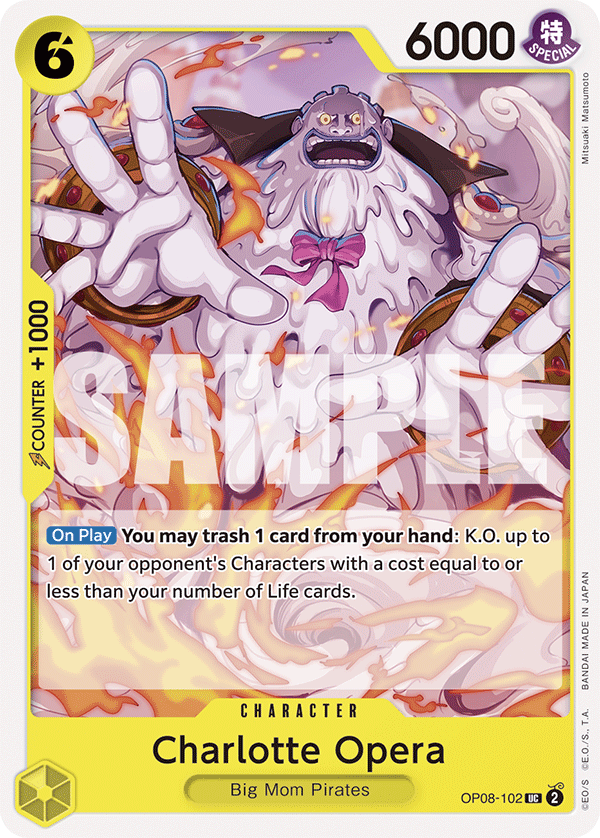 Charlotte Opera OP08-102 One Piece card