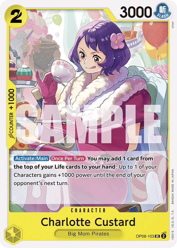 Charlotte Custard OP08-103 One Piece card
