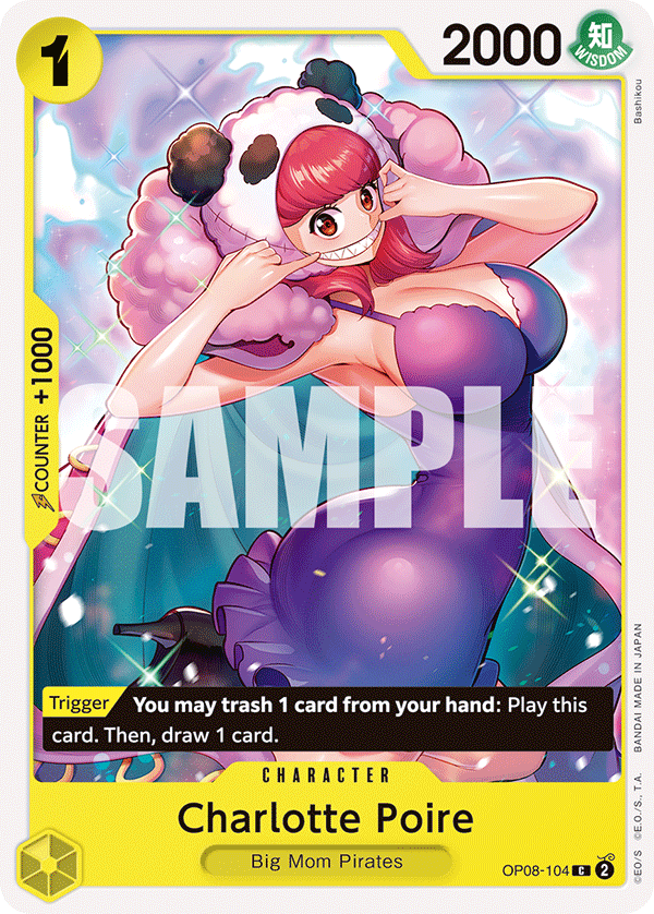 Charlotte Poire OP08-104 One Piece card