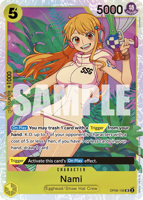 Nami OP08-106 One Piece card