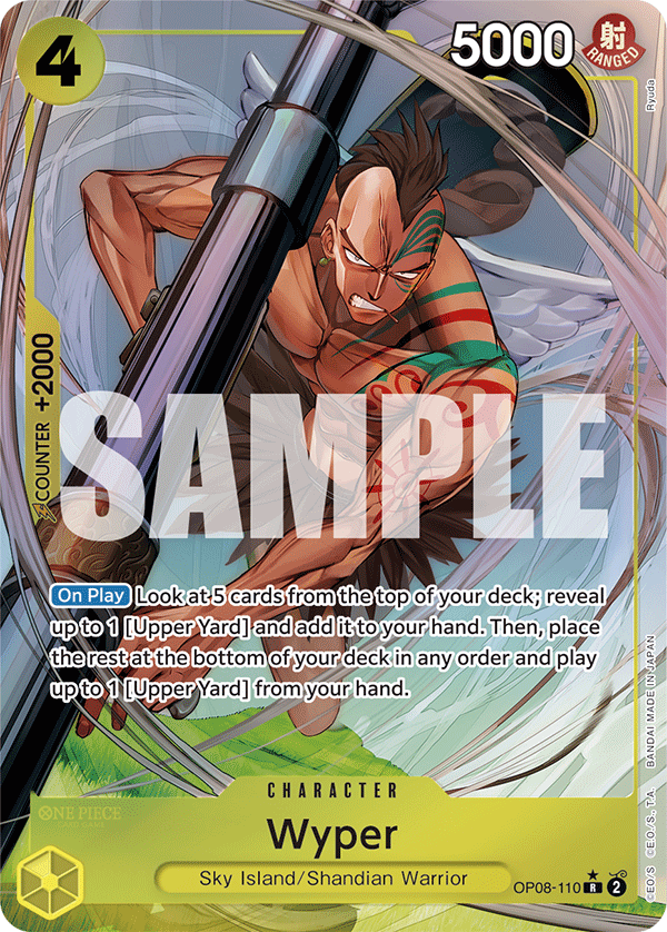 Wyper (Parallel) OP08-110 One Piece card