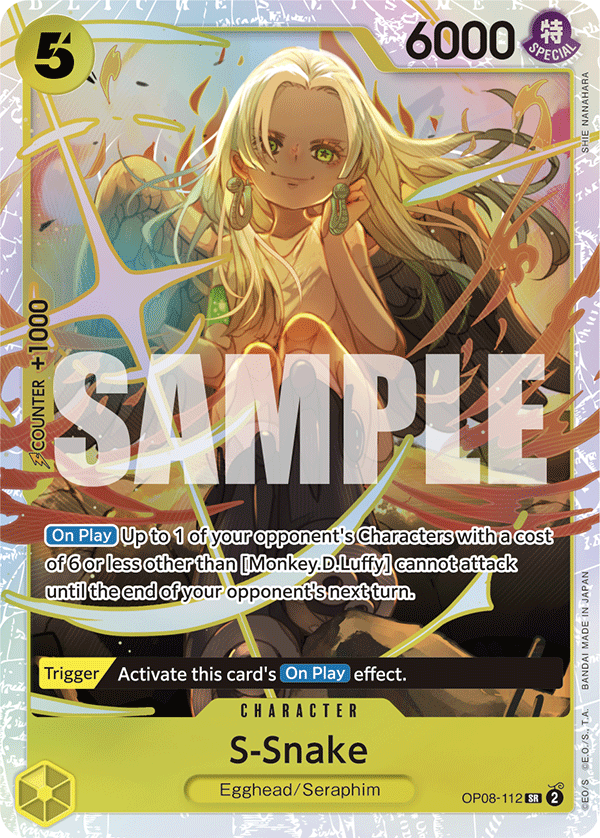S-Snake OP08-112 One Piece card