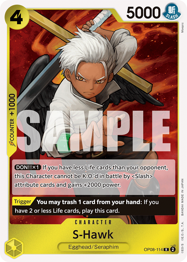 S-Hawk OP08-114 One Piece card