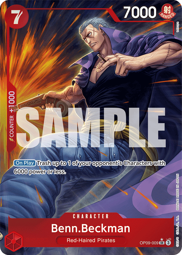 Benn.Beckman (Parallel) OP09-009 One Piece card