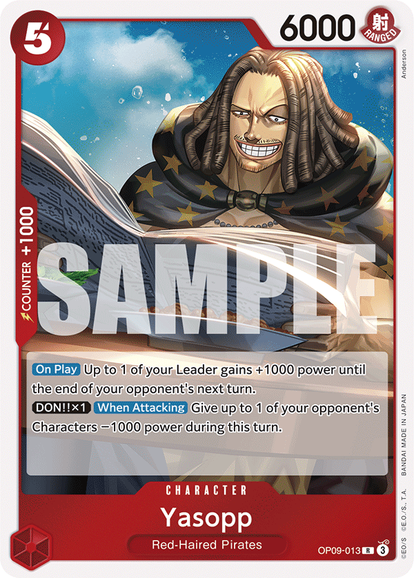 Yasopp OP09-013 One Piece card